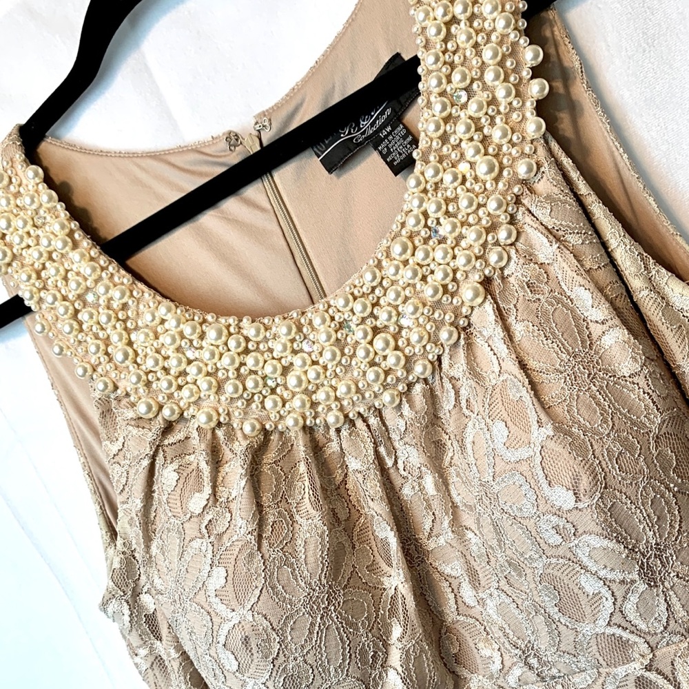 R & M Collection, 14 W, Champagne NWT